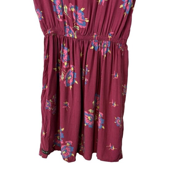 Matilda Jane Women's Pink Floral Rayon Lace Detail Dress Size M - Picture 12 of 12